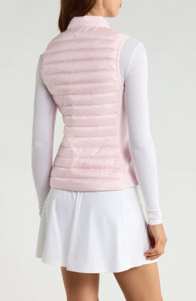 G/fore V Quilted Down Stretch Vest In Blush