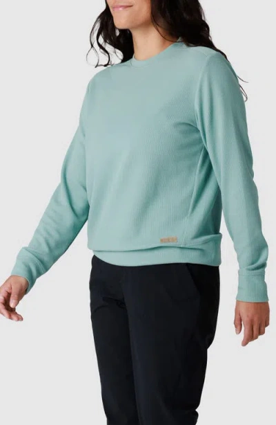 Outdoor Research Eclipse Waffle Sweatshirt In Blue