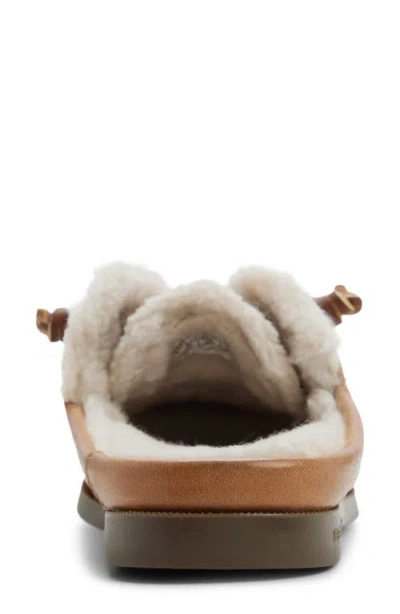 Sperry Ao Leather Mule In Tan