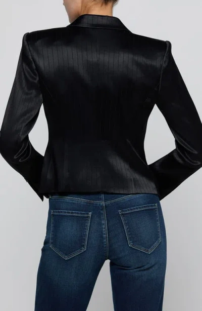 L'agence Misa Single Breasted Blazer In Black