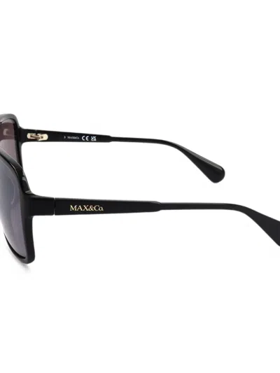 Max & Co Square-frame Sunglasses In Black