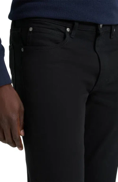 Lee David Regular Taper Jeans In Base Black