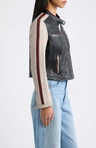 Mauritius Isadora Leather Jacket In Black