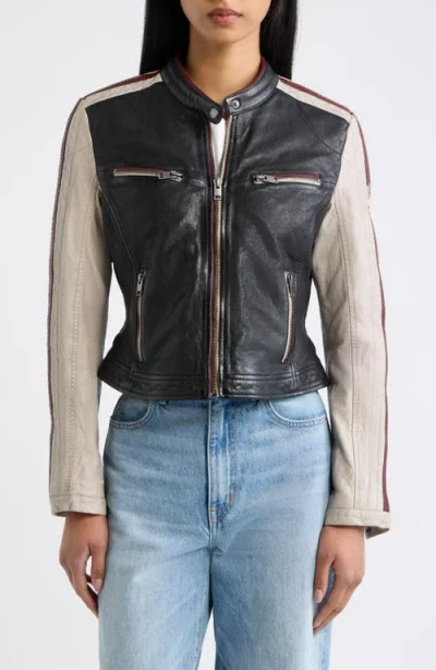 Mauritius Isadora Leather Jacket In Black