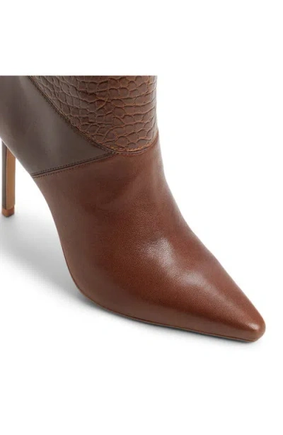 Aldo Marya Knee High Boot In Brown/multi