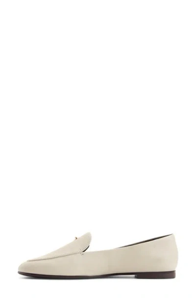 Aldo Daphia Leather Loafer In White
