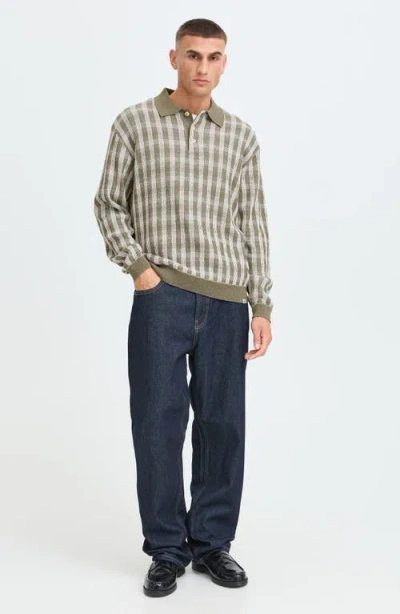 Solid ! Vadim Polo Sweater In Multi