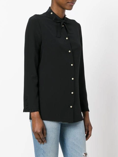 Shop Gucci Pearl Button-down Shirt