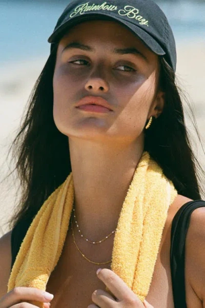 Atolea Double Beaded Choker In Gold