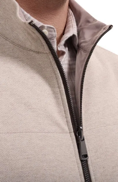 Bugatchi Reversible Knit Vest In Neutral