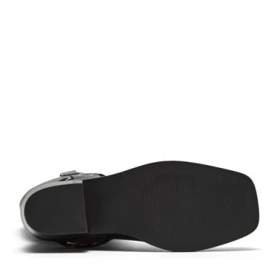 Silent D Hervee Boot In Smokey Black Leather