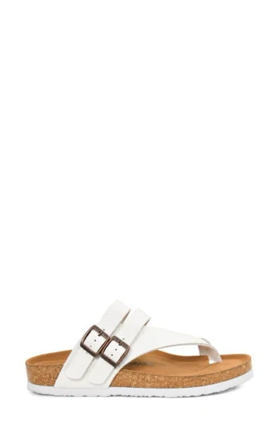 Aerothotic Kaizen Slide Sandal In White