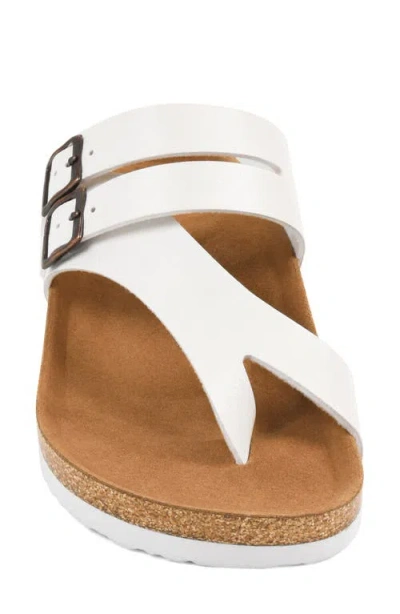 Aerothotic Kaizen Slide Sandal In White