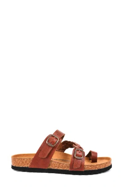 Aerothotic Seraph Slide Sandal In Tan
