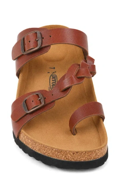 Aerothotic Seraph Slide Sandal In Tan