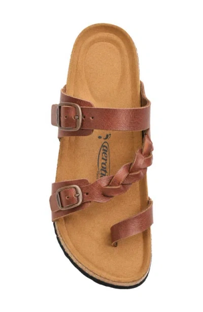 Aerothotic Seraph Slide Sandal In Tan