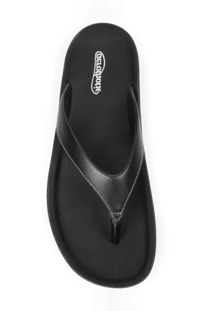 Aerothotic Amicia Flip Flop In Black