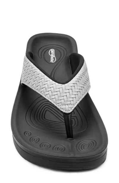 Aerothotic Dune Flip Flop In Grey