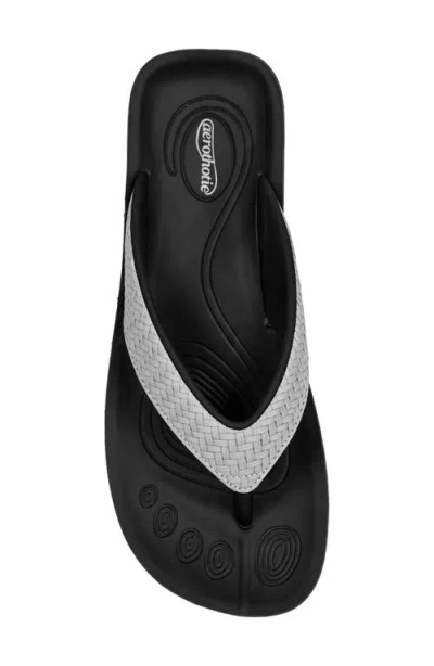Aerothotic Dune Flip Flop In Grey