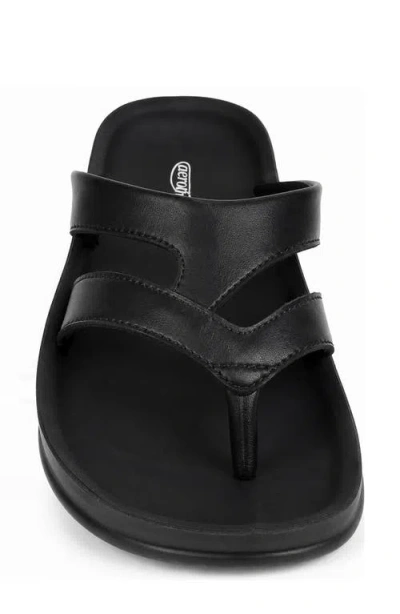 Aerothotic Raido Flip Flop In Black