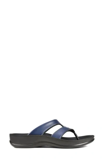Aerothotic Raido Flip Flop In Navy