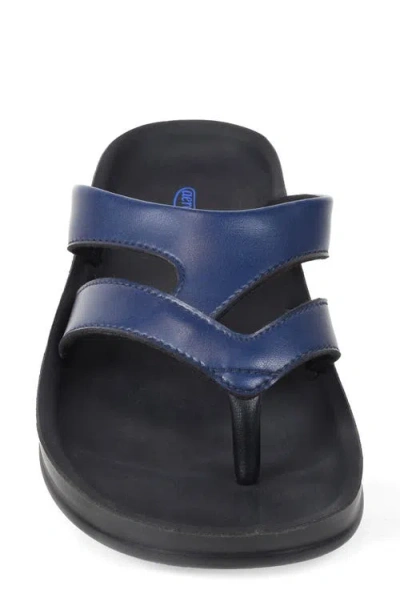 Aerothotic Raido Flip Flop In Navy
