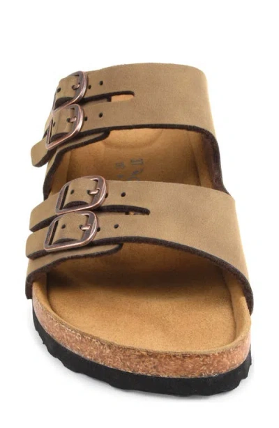 Aerothotic Willow Slide Sandal In Stone