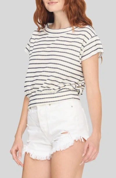 Project Social T Osper Textured Stripe Top In Multi