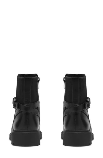 Clarksr Clarks(r) Code L Bay Leather Bootie In Black Leather