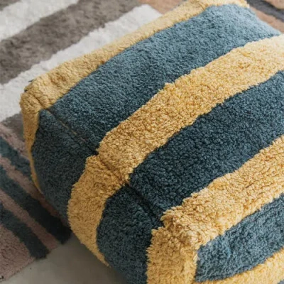 Lorena Canals Pouf Lines In Multi
