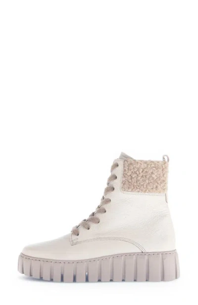 Gabor Talia Boot In Ivory/light Camel