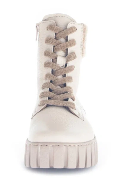 Gabor Talia Boot In Ivory/light Camel