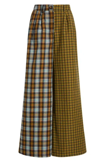 Dressed In Lala Dressed In Half Half Plaid