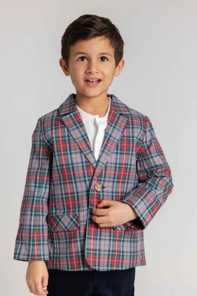 Florence Eiseman Plaid Blazer In Multi