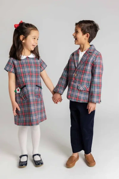 Florence Eiseman Plaid Blazer In Multi
