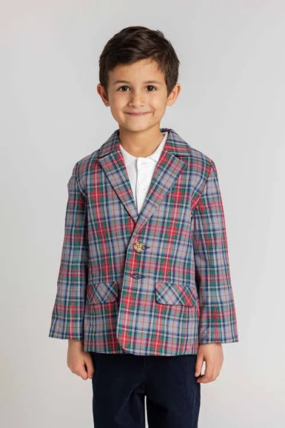 Florence Eiseman Plaid Blazer In Multi