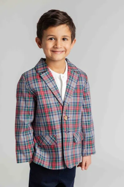 Florence Eiseman Plaid Blazer In Multi