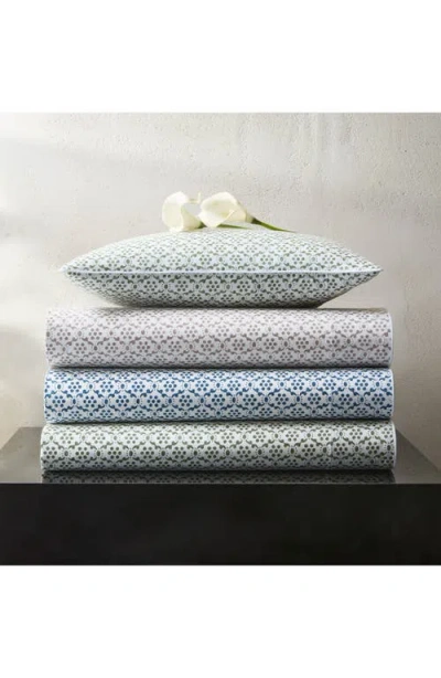 Matouk Laksha Flat Sheet In Indigo