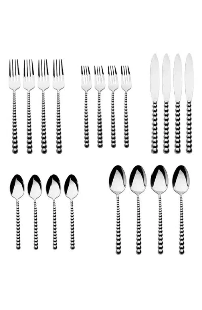 Ricci Argentieri Rondure Mirror 20-piece Flatware Set In Silver