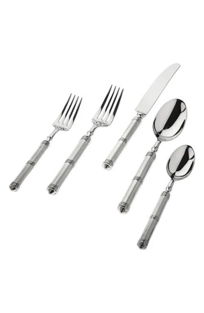 Ricci Argentieri Castello 20-piece Flatware Set In Silver