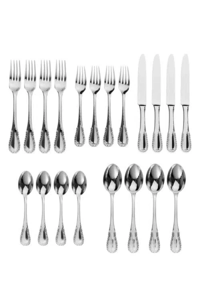 Ricci Argentieri Merletto 20-piece Flatware Set In Silver
