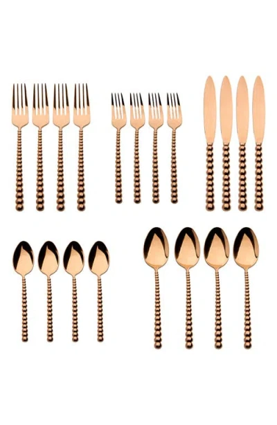 Ricci Argentieri Rondure 20-piece Flatware Set In Copper