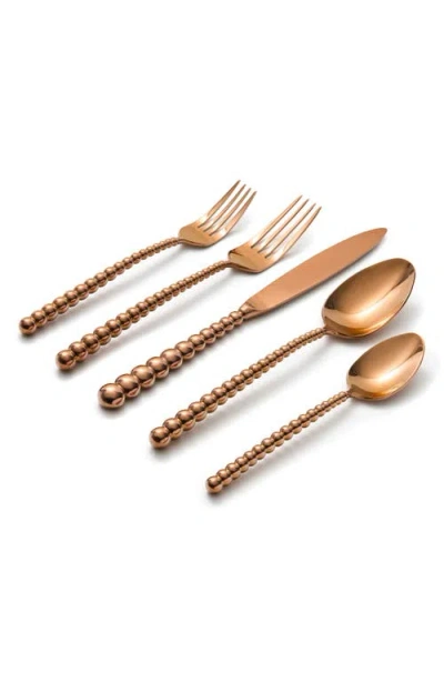 Ricci Argentieri Rondure 20-piece Flatware Set In Copper