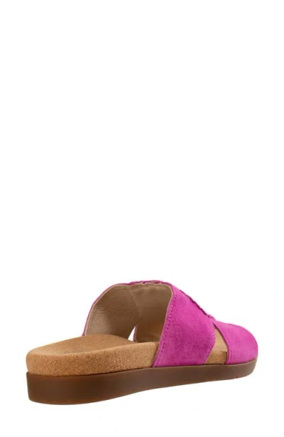 Revitalign Dolce Slide Sandal In Spring Crocus