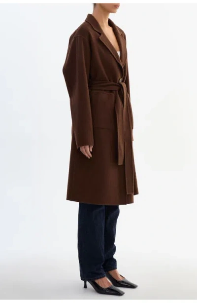 Lamarque Katie | Reversible Wool Coat In Leopard