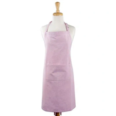 Dii Chambray Chef Apron Rose In Pink