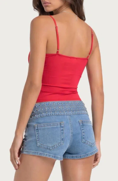 Edikted Pyper Twisted Twist Front Camisole In Multi