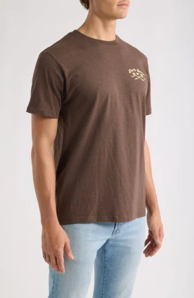 Dark Seas Avalon Graphic T-shirt In Brown