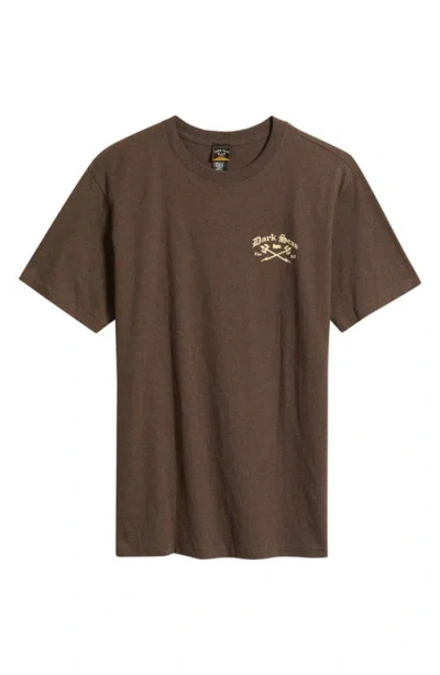 Dark Seas Avalon Graphic T-shirt In Brown