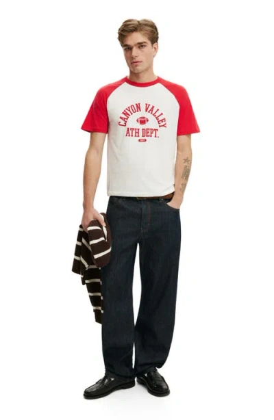 Cotton On Fitted Graphic T-shirt In Neutral